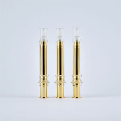 Plastik Kozmetik 5/10/20ml Serum Şırınga Göz Kremi Havasız Şişe Kozmetik Tek kullanımlık şırınga tüpü için Havasız şırınga şişeleri