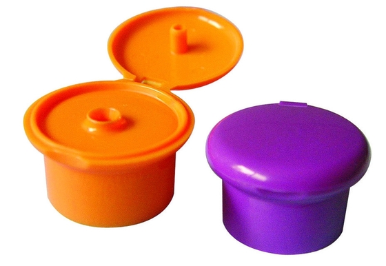 Alkol bazlı el losyonları için Alüminyum Plastik Flip Top Cap 24/410 28/410