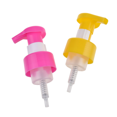 38mm 40mm Köpük Sabun Pompası, sol sağ düğme Klipsli sıvı dağıtıcı pompa