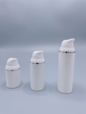 Cilt Bakımı için 30ml 50ml 80ml 120ml Plastik Havasız Pompa Şişesi