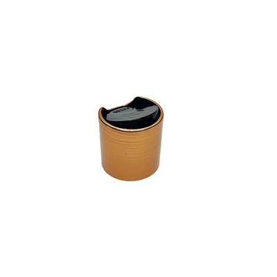 Kozmetik Paket için Fırçalanmış Alüminyum Disk Üst Kapak 24mm 28mm