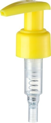 Kozmetik Şişe 24/410 İçin Plastik PP Sol Sağ Kilit Losyon Dispenser Pompası