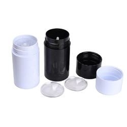 Yuvarlak Twist Up Salve Plastik Deodorant Tüpleri Konteyner 30g 50g 75g Temizle Boş
