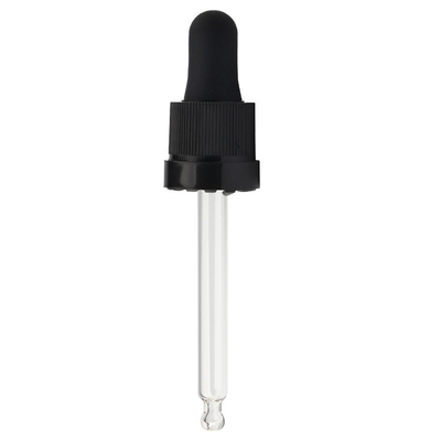 Din 18/410 Din 18/415 Cam Damlalıklı Pipet Pürüzsüz ve Cırcırlı Kapatma