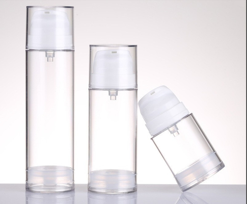 Havasız seyahat şişeleri açık AS Havasız şişe 30ml 50ml