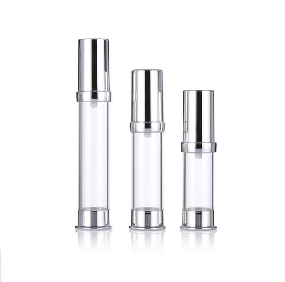 Kozmetik Paketleme 5ml 10ml 15ml Boş Plastik Havasız Losyon Pompa Şişesi