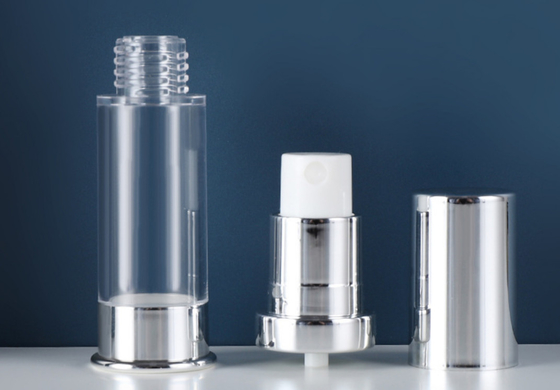 Lüks Gümüş 5ml 10ml 15ml Alüminyum Kozmetik Deri Bakım Paketleri