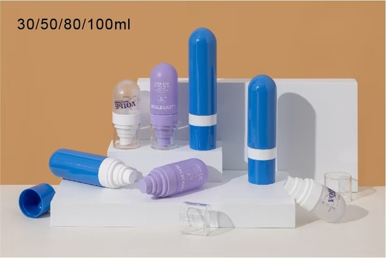 30ml 50ml 80ml 100ml Plastik Inverted Smetic Spray Flask Parfüm ve Şampuan Kozmetik için