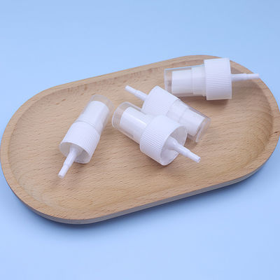 Küçük toz kapağı 24/410 Beyaz ince sis püskürtücüsü Yüz bakımı için el basıncı 0.12ml