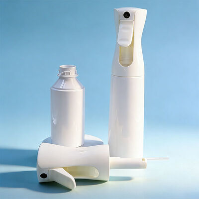 Temizlik Çözümleri İçin 300ml Plastik İnce Mist Püskürtme Şişesi Logolu OEM Sürekli Mist Sprey Şişeleri