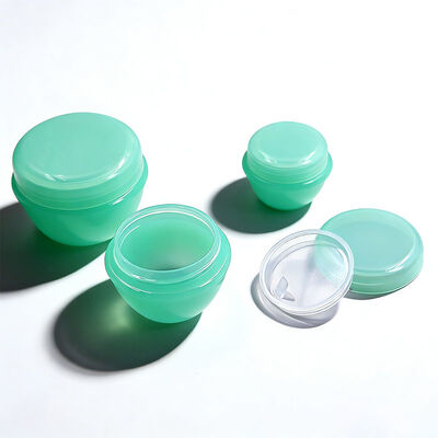 Lüks Renkli 5g 10g 15g PP Yüz Kremi Kavanoz Plastik Kozmetik Kavanozlar