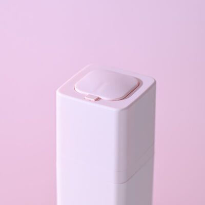 Kinpack Classy 15ml 30ml 50ml Deri Bakım Ürünleri Set kare havasız şişe döner başlı PP pompa püskürtücü mühürleme kozmetik ambalaj