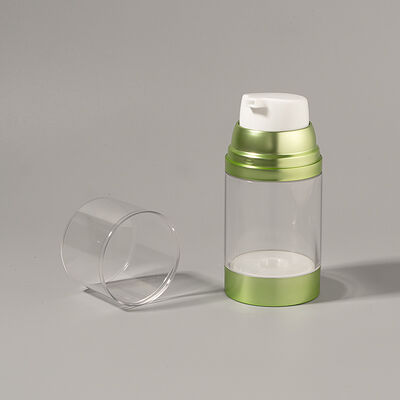 Fabrika Toptan Satış Lüks 100ml 150ml 120ml ABS AS hava geçirmez pompa şişesi mat parlak UV işçiliği ile