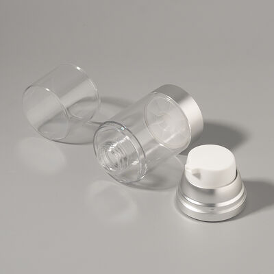 Fabrika Toptan Satış Lüks 100ml 150ml 120ml ABS AS hava geçirmez pompa şişesi mat parlak UV işçiliği ile
