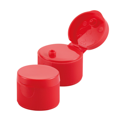 PP Malzeme Plastik Şişeler İçin 28mm Şişe Kapakları Flip Top OEM