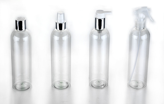 Şampuan Silindiri Kozmetik Plastik Şişeler, PET 100ml Sprey Şişesi