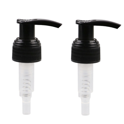 Sağ Sol Kilit Siyah Losyon Pompası 24 410 Nervürlü Kapatma 1.2ml Dozaj