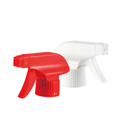 Bahçe OEM ODM için 28mm Plastik Tetik Püskürtücü Kırmızı Beyaz Renk