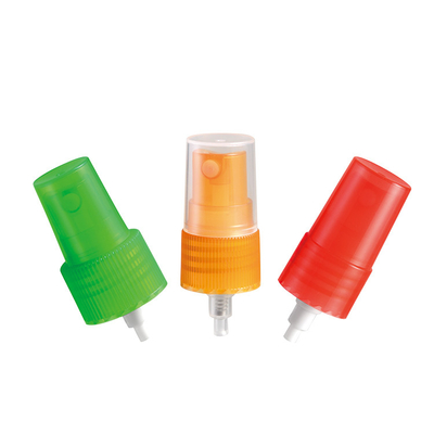 20mm 24mm İnce Mist Püskürtme Pompası Yarım Kapaklı plastik pürüzsüz