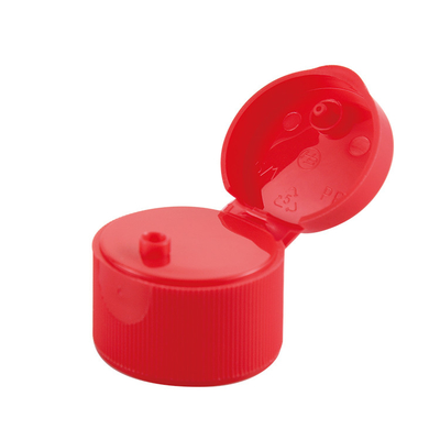 PP Malzeme Plastik Şişeler İçin 28mm Şişe Kapakları Flip Top OEM
