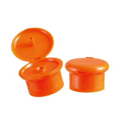 Alkol bazlı el losyonları için Alüminyum Plastik Flip Top Cap 24/410 28/410