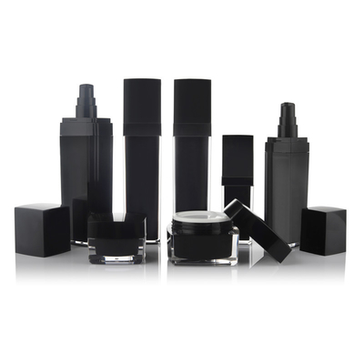 Cilt Bakımı Akrilik Kozmetik Losyon Şişesi Kare 30 Ml 50 Ml 100 Ml