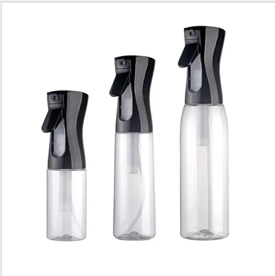 Kozmetik İnce Mist Püskürtme şişesi 500ml Saç Suyu alkol Plastik sürekli sprey şişesi